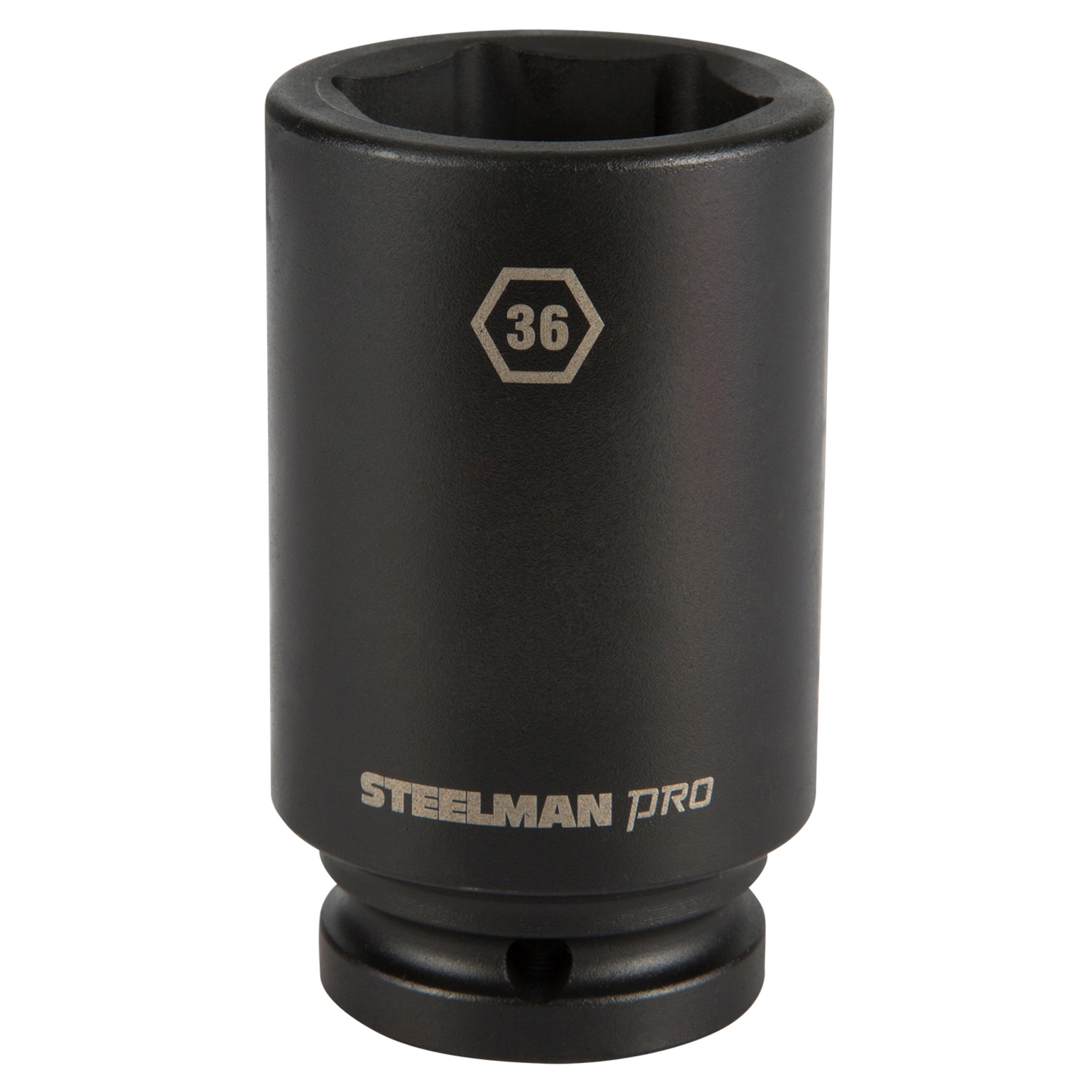 3/4-Inch Drive 6-Point 36mm Deep Impact Socket – Steelman Tools