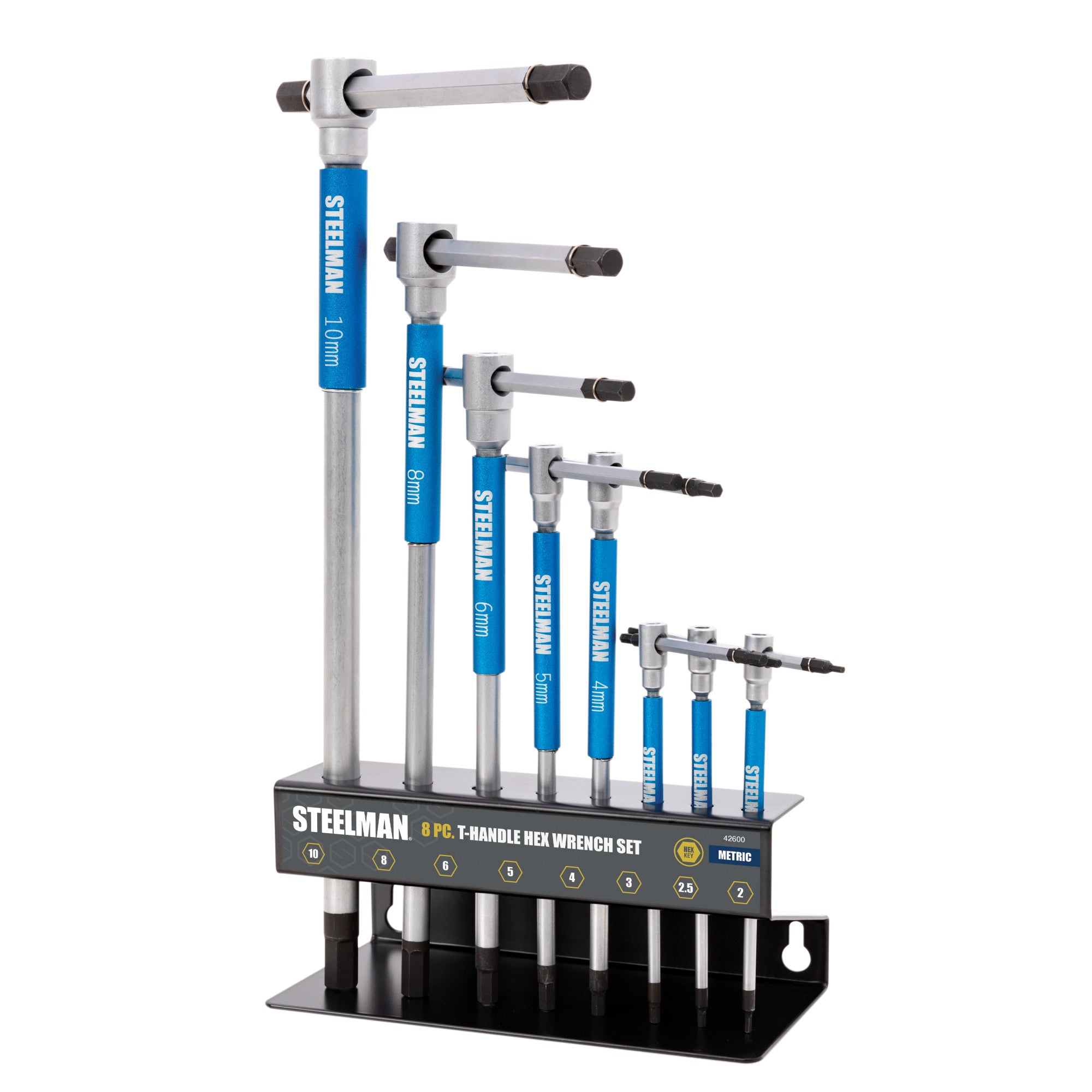 Sliding T-Handle Hex Wrench Set