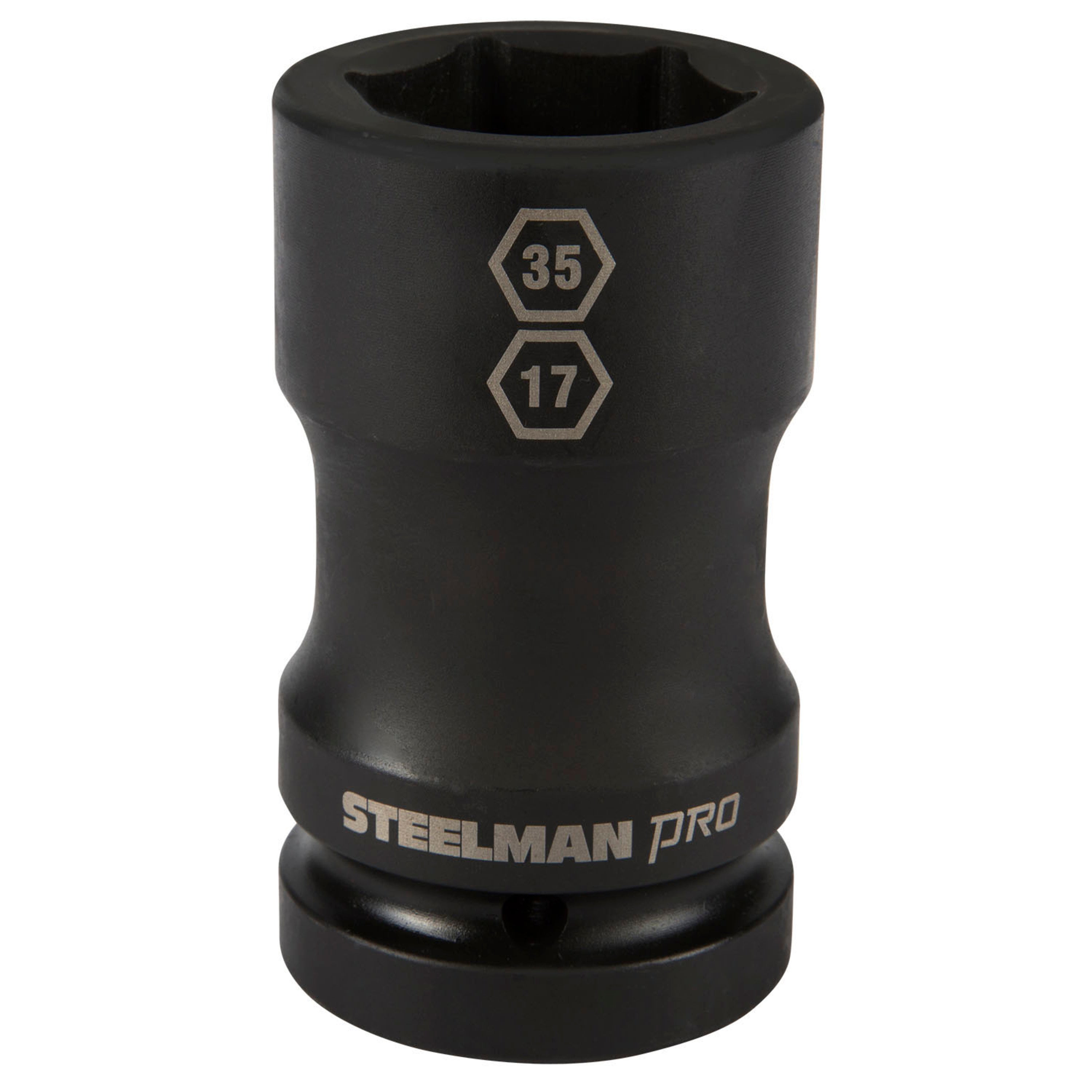 STEELMAN PRO 1 Inch Drive 38mm 6 Point Impact Socket - 79311 - Metric - Lifetime Warranty