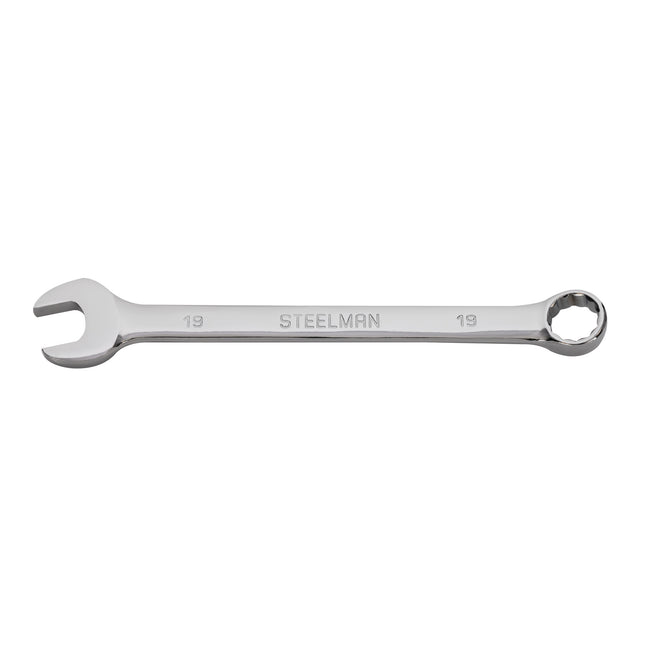 19mm Combination Wrench, 12-Point Box End