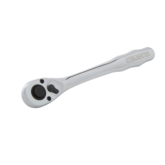 72-Tooth 1/2-Inch Drive Thin Profile Ratchet with Offset Handle