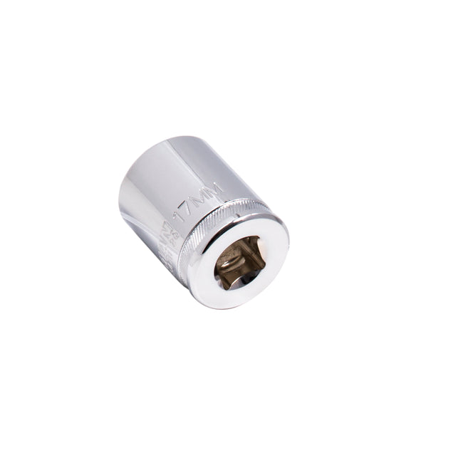 3/8-Inch Drive x 17mm 6-Point Single Metric Socket