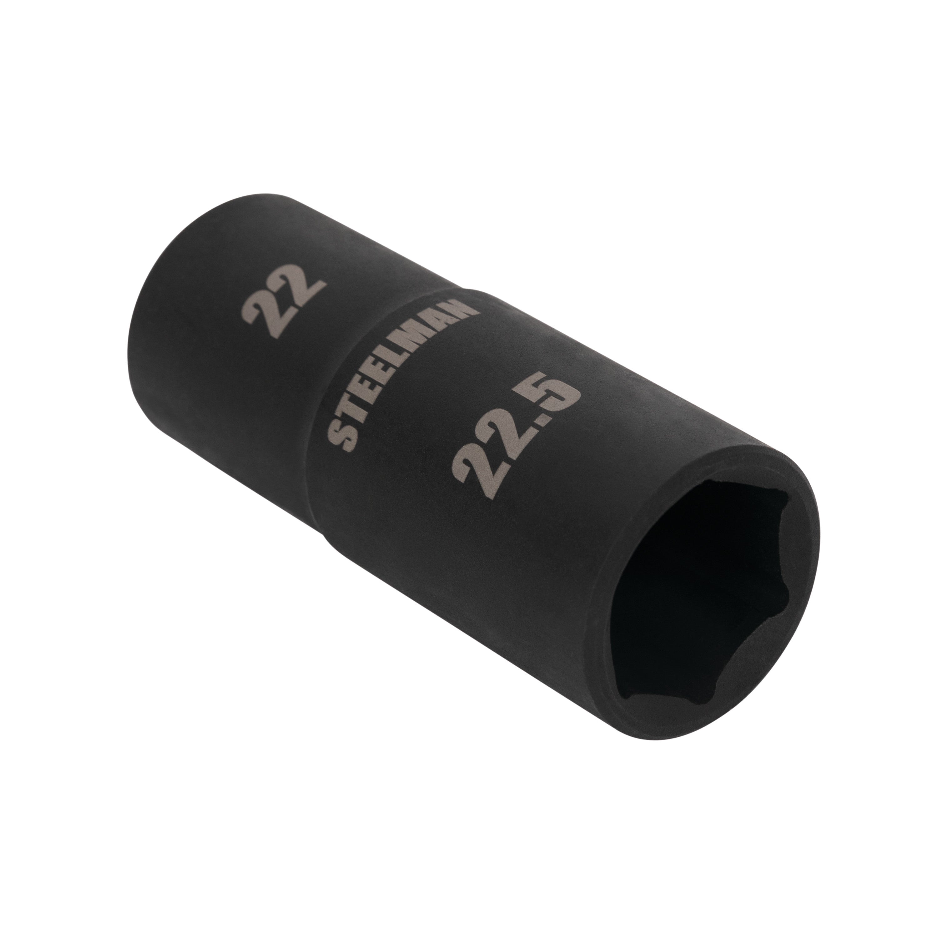 1/2-Inch Drive 22mm x 22.5mm Thin Wall Impact Flip Socket