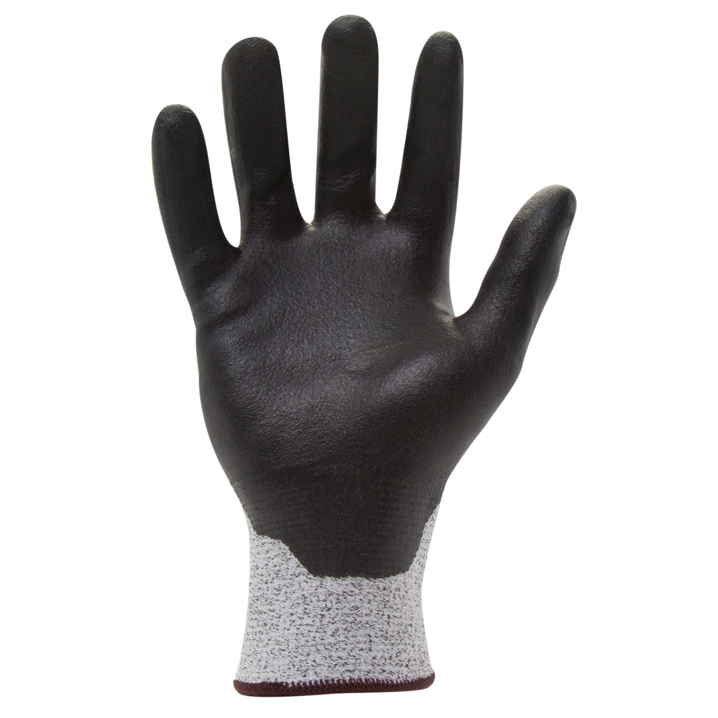 AX360 Foam Nitrile-dipped Cut Resistant Gloves in Black and Gray (EN Level 3, ANSI A2)