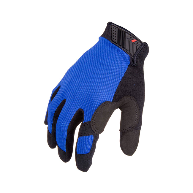 Touchscreen Compatible Mechanic Gloves in Blue