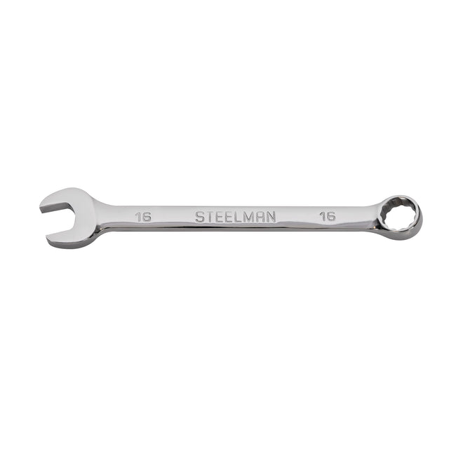 16mm Metric Combination Wrench with 12-Point Box End