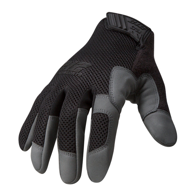 Cut Resistant High Abrasion Air Mesh Touch Gloves in Black (EN Level 3)