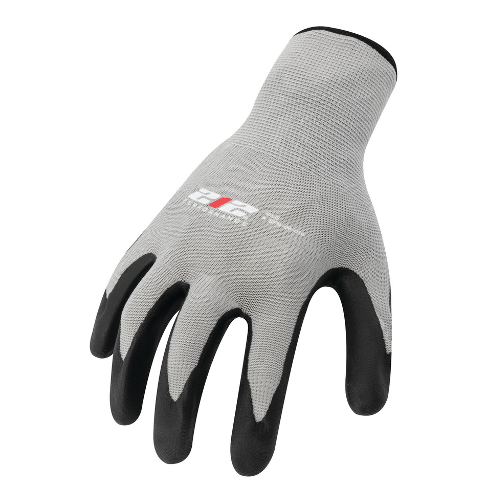 Multipurpose Seamless Foam Nitrile Palm Work Gloves in Gray