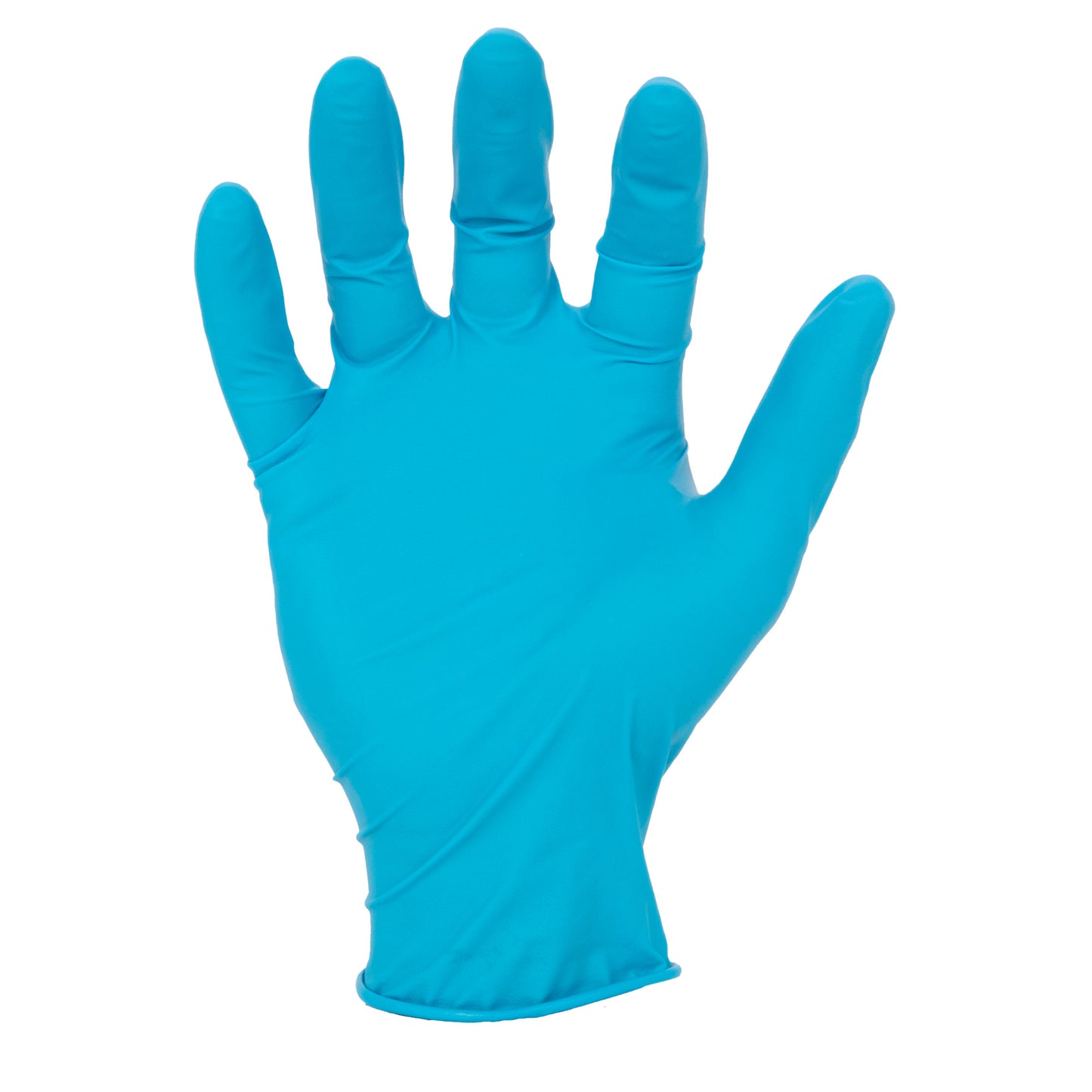 Disposable 8mil Blue Nitrile Gloves (Latex Free), (100 Count)