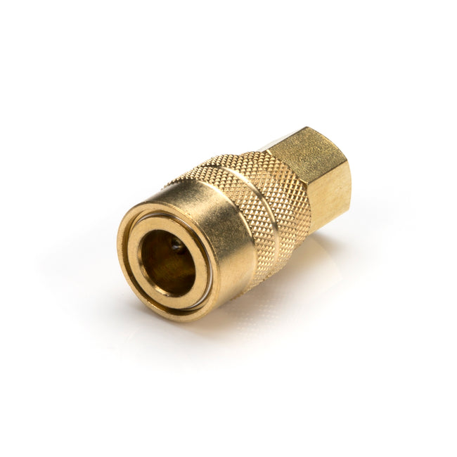 20-Piece 1/4-Inch NPT Solid Brass Coupler and Steel Plug Pack