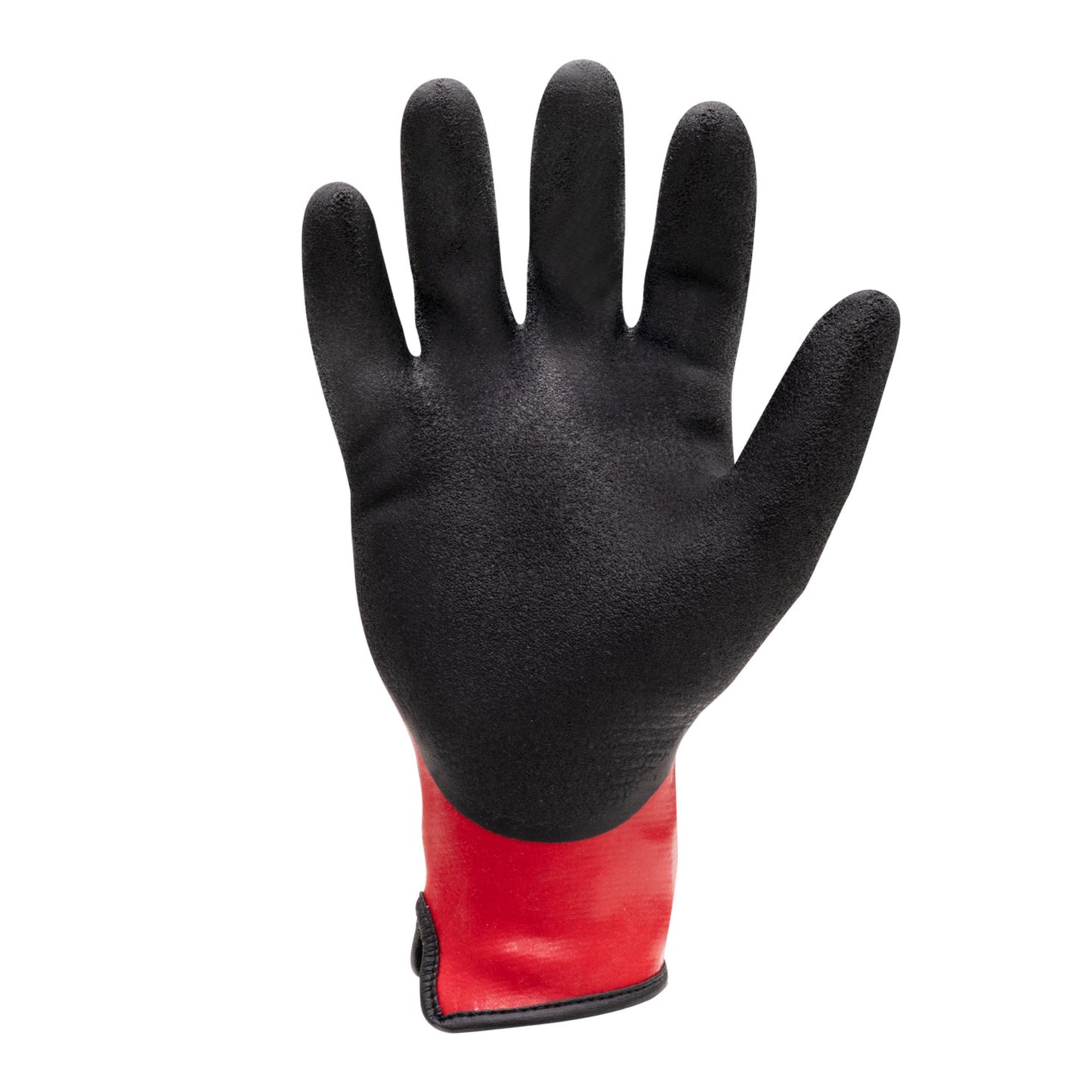 AX360 Shield Grip Latex-dipped Gloves in Black and Red