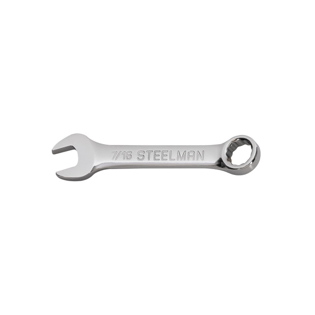 7/16-Inch Stubby Combination Wrench, 12-Point Box End
