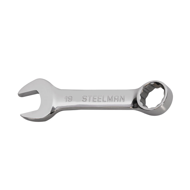 19mm Stubby Combination Wrench, 12-Point Box End