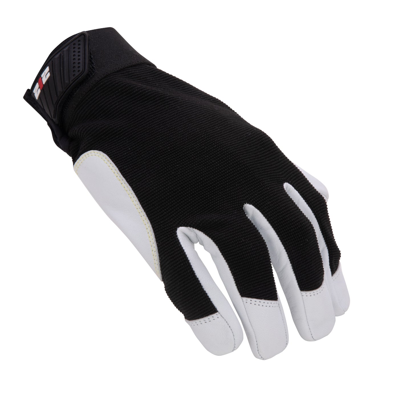 Goatskin Leather Palm Cut 5 Fabricator Gloves, Black