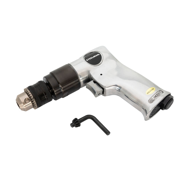 3/8-Inch Air Drill with Handle Exhaust