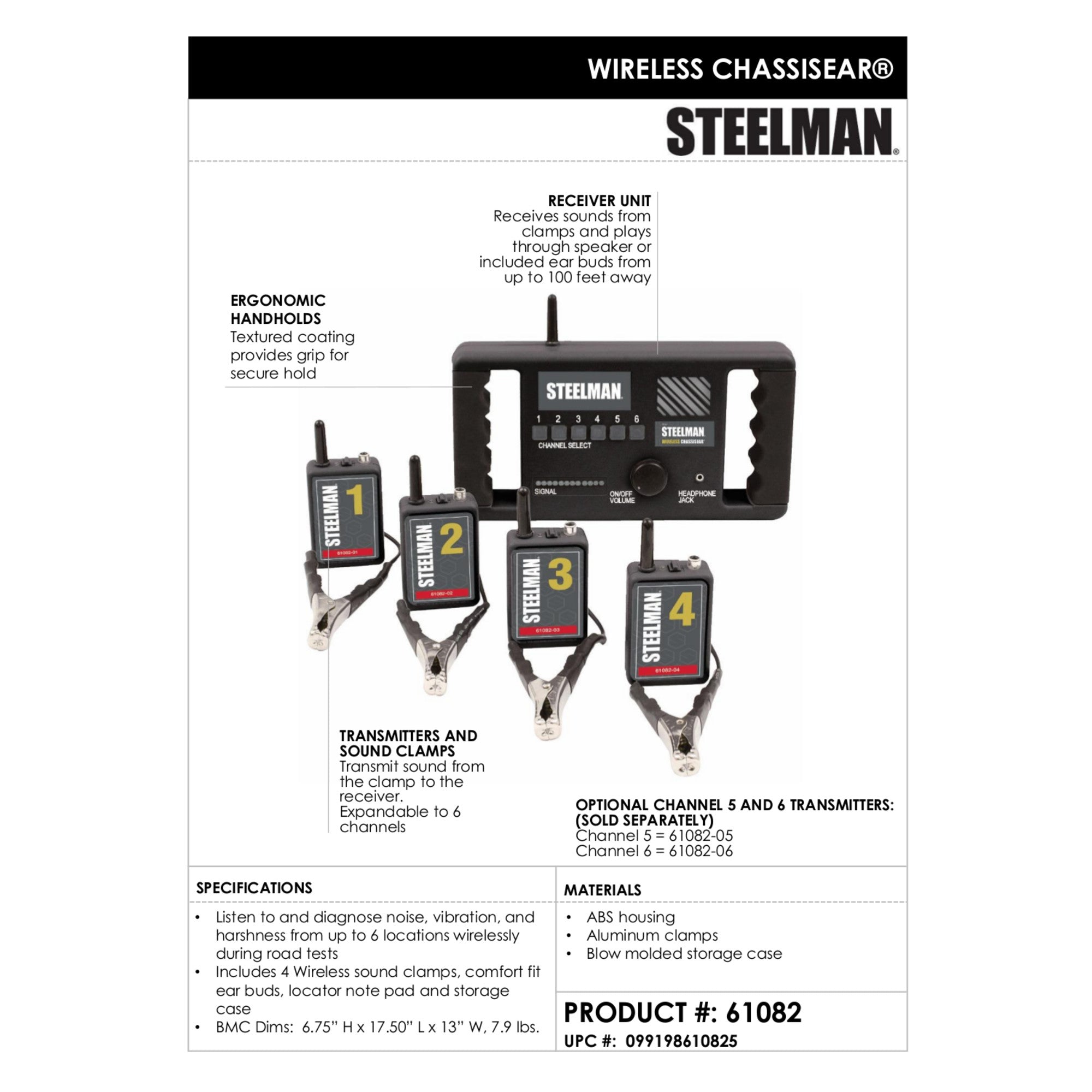 Steelman Wireless Chassisear Diagnostic Device Kit – Steelman Tools