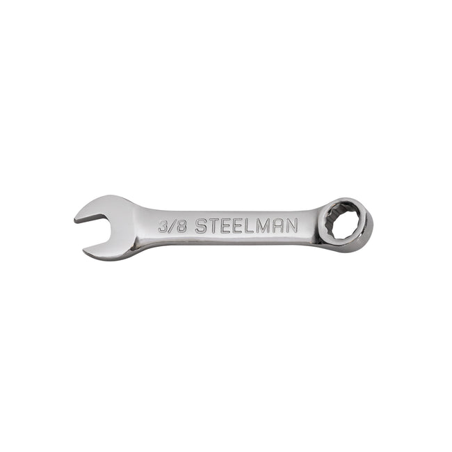 3/8-Inch Stubby Combination Wrench, 12-Point Box End