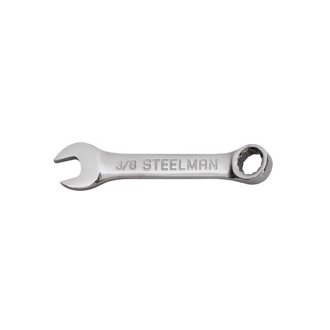 3/8-Inch Stubby Combination Wrench, 12-Point Box End