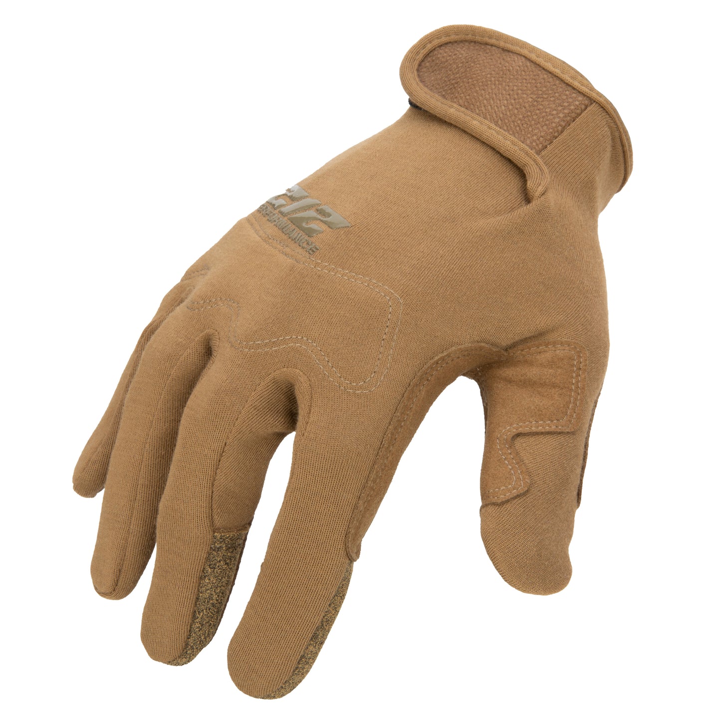 GSA Compliant Fire Resistant Premium Leather Operator Gloves in Coyote