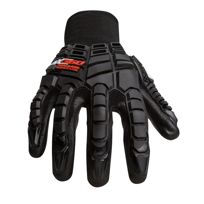 AX360 Seamless Impact Lite Gloves in Black