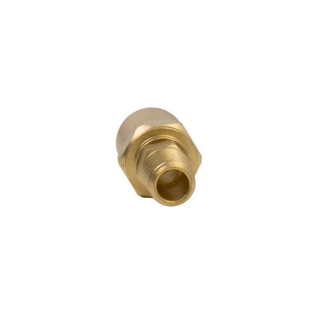 3/8-Inch ID Reusable Brass Pneumatic Hose Fitting