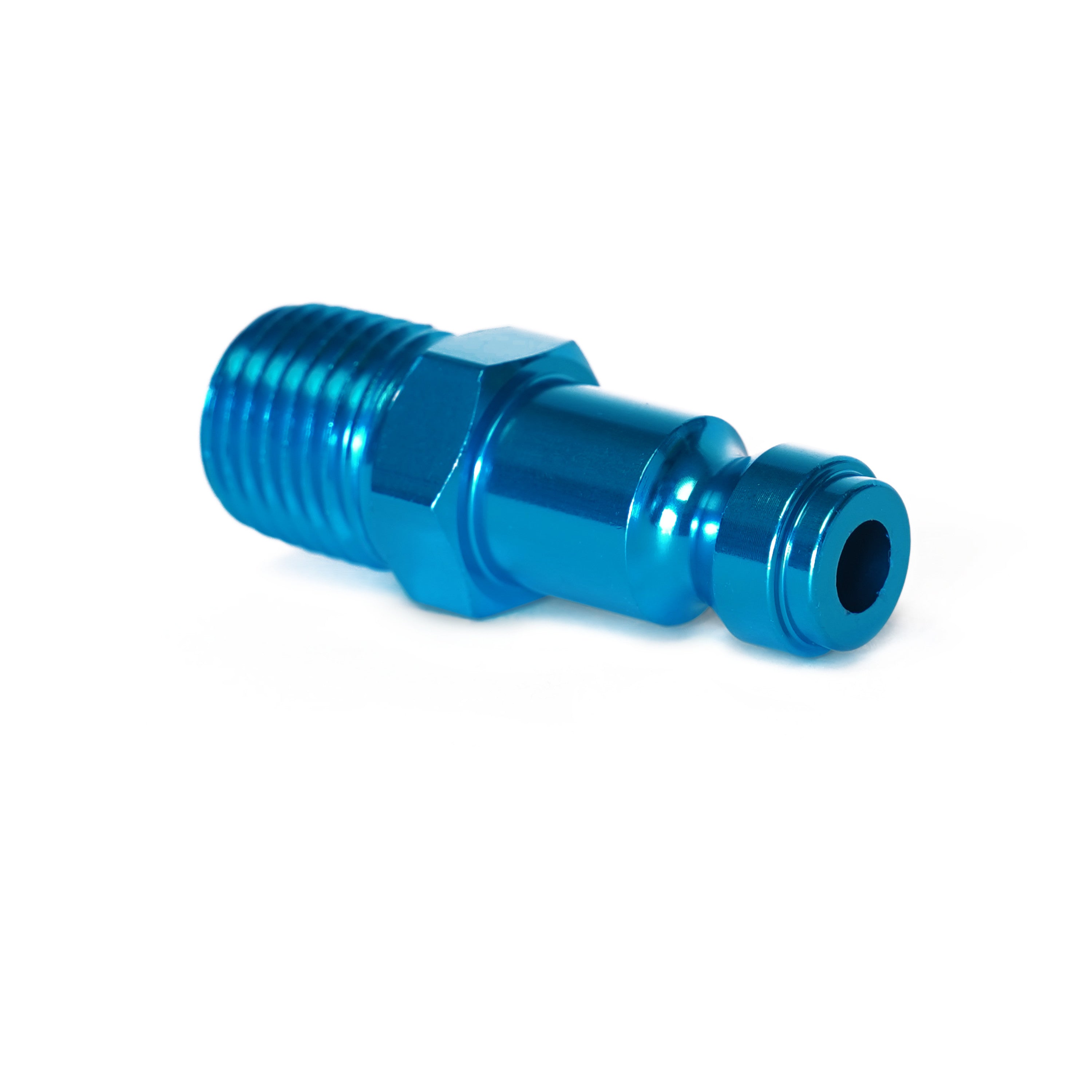 1/4-inch Plated Steel Automotive Quick Disconnect Plug with 1/4-inch ...