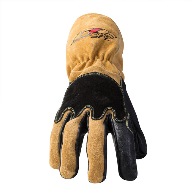 ARC Premium TIG Welding Gloves in Brown and Black