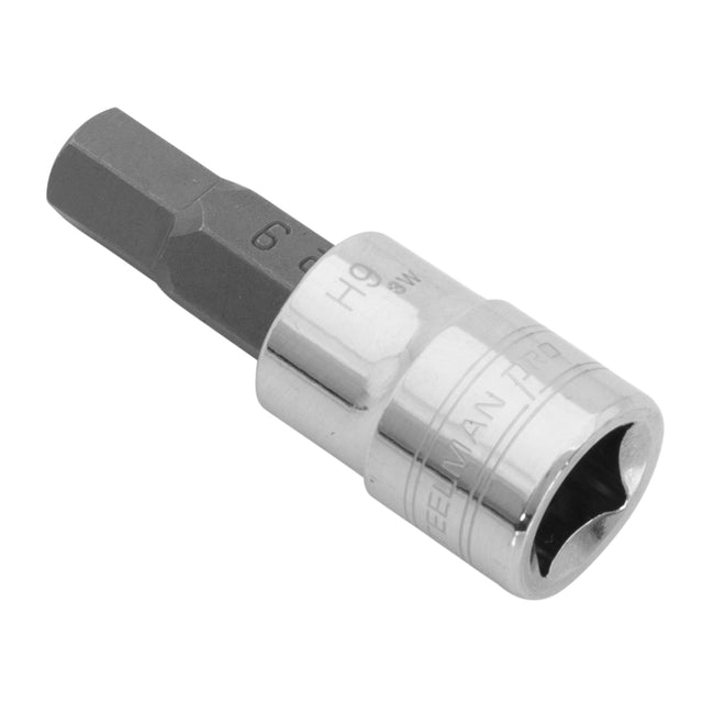 3/8-Inch Drive x 9mm Single Metric Hex Bit Socket