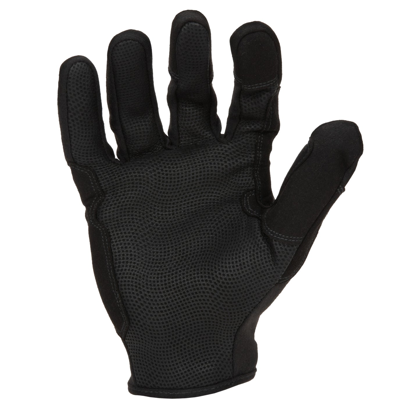 GSA Compliant Fire Resistant Premium Leather Operator Gloves in Black