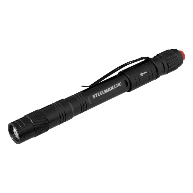 Rechargeable 70 Lumen Pen Light in Black