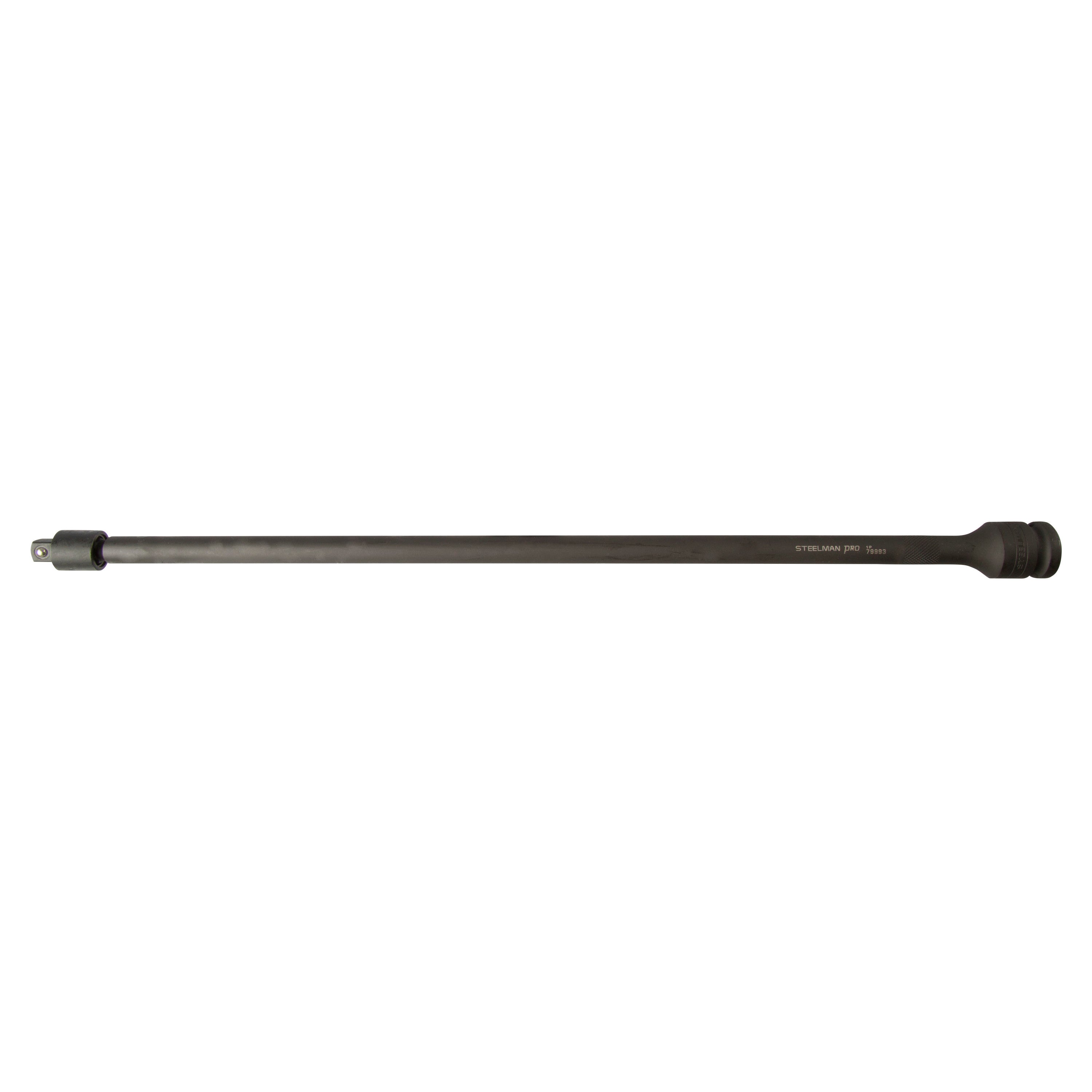1/2-Inch Drive, 3/8-Inch Pinless Swivel Impact Extension, 18-Inch