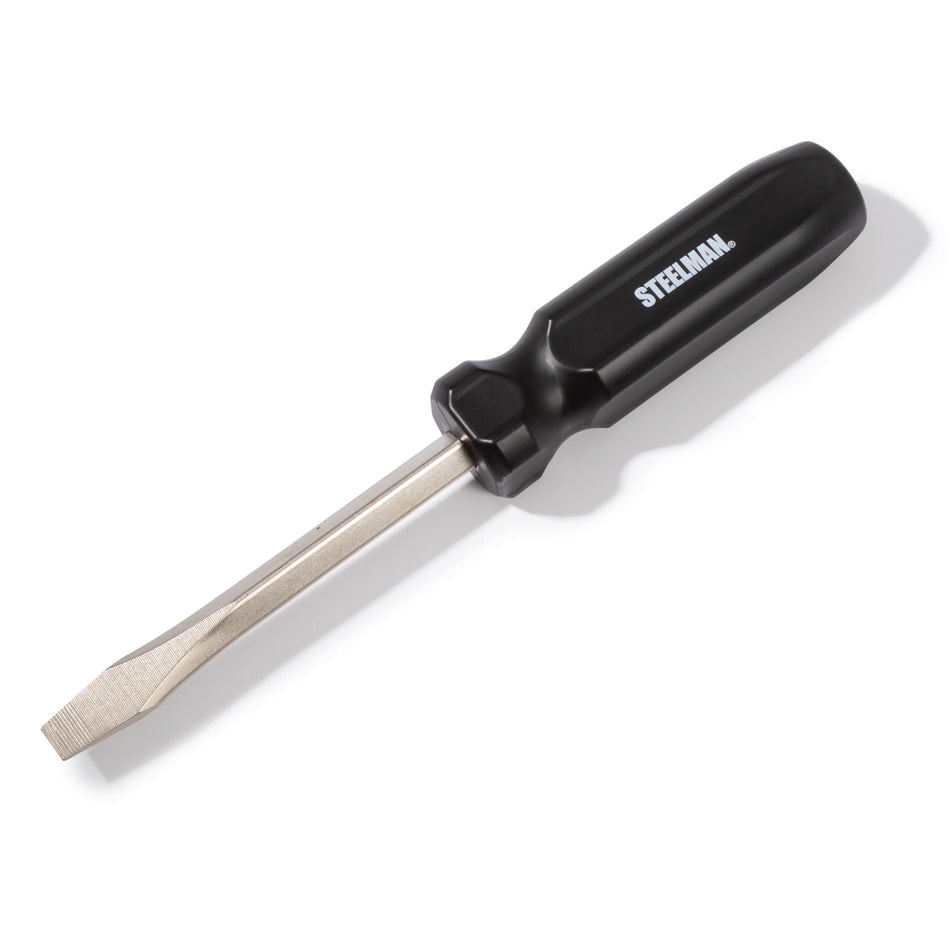 5/16-Inch x 4-Inch Slotted Tip Screwdriver with Fluted Handle