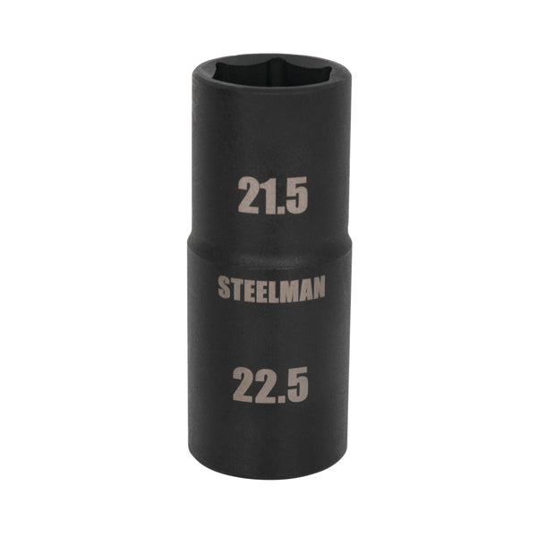 1/2-Inch Drive 21.5mm x 22.5mm Thin Wall Impact Flip Socket