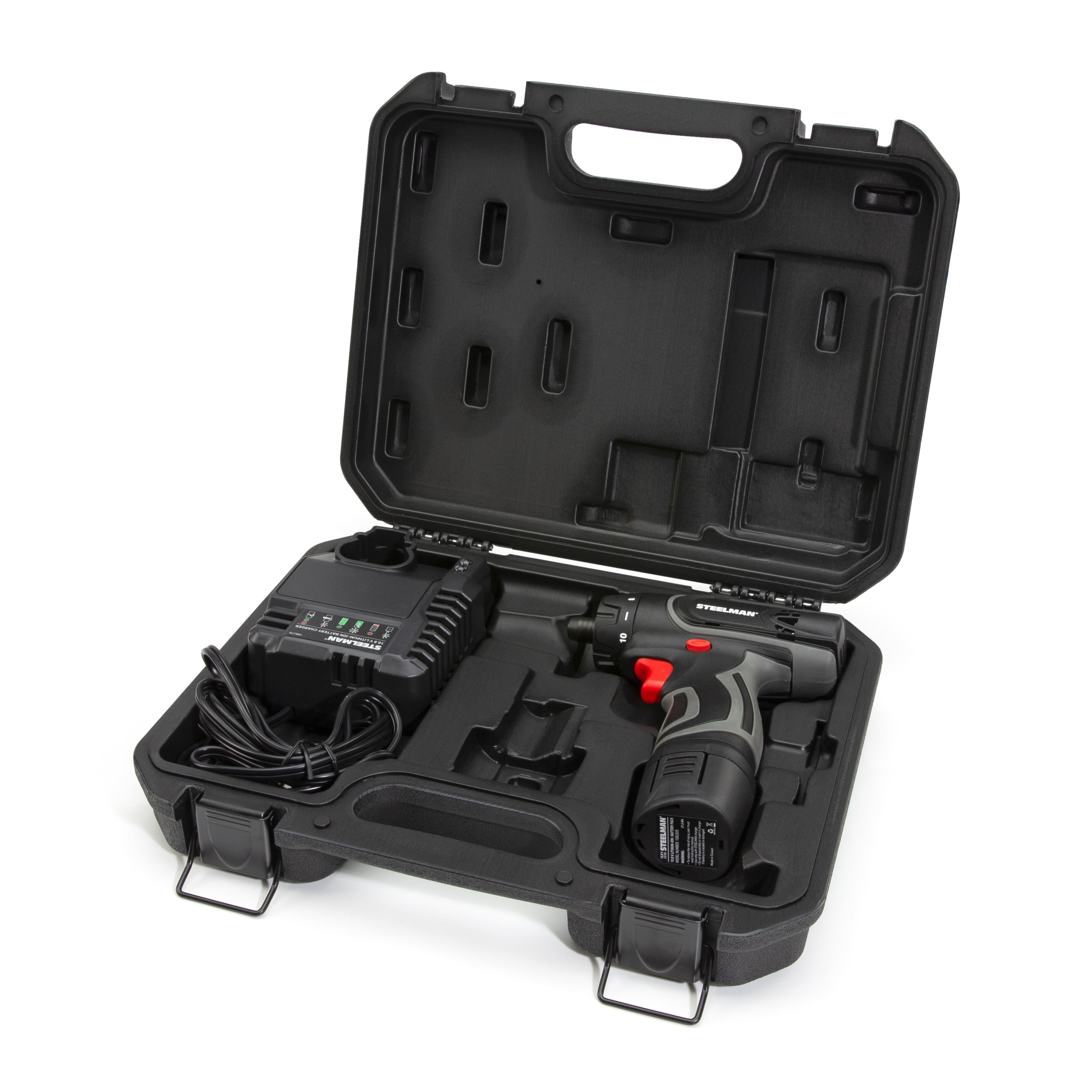 ★DMN！ 10.8V 1/4-Inch Two Speed Cordless Li-Ion Screwdriver Kit