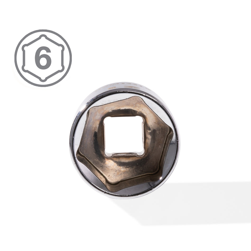 3/8-Inch Drive x 21mm 6-Point Socket