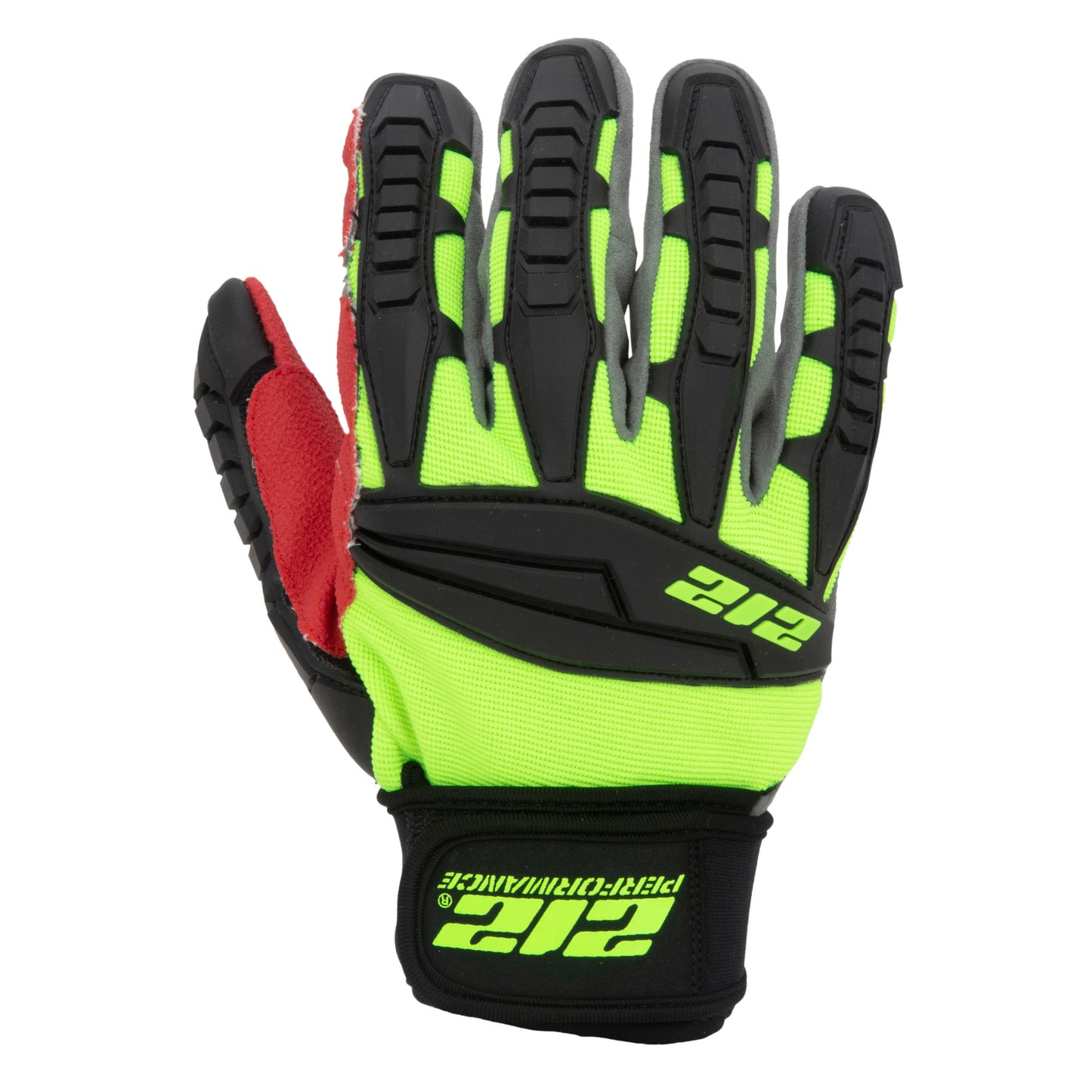 Anti-Vibration Impact Resistant Cut 3 Hi-Viz Work Glove