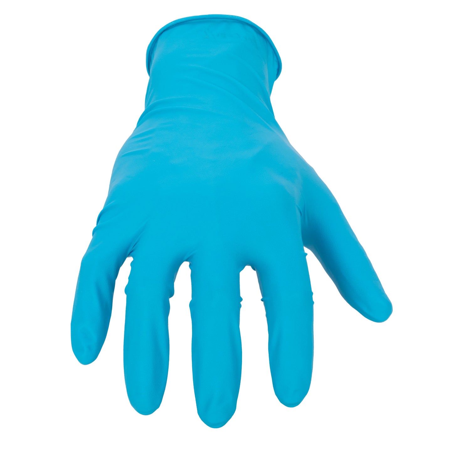 Disposable 8mil Blue Nitrile Gloves (Latex Free), (100 Count)