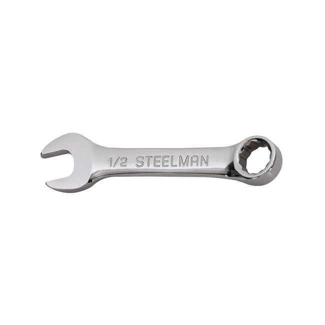 1/2-Inch Stubby Combination Wrench, 12-Point Box End