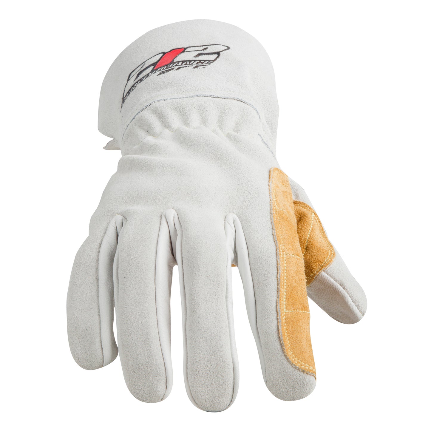 ARC Premium MIG Welding Gloves in White and Tan