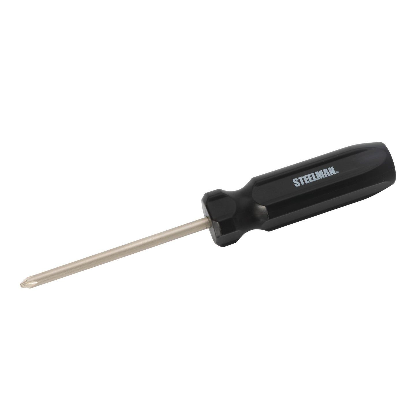 PH2 x 4-inch Phillips Tip Screwdriver with Fluted Handle