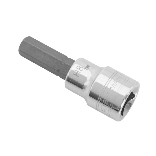 3/8-Inch Drive x 8mm Single Metric Hex Bit Socket