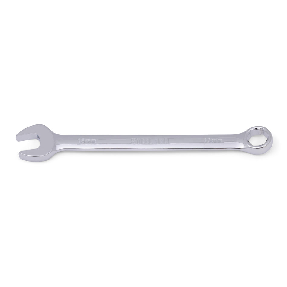15mm Combination Wrench with 6-Point Box End