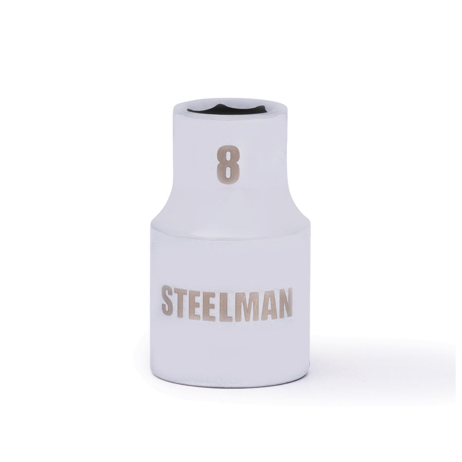 3/8-Inch Drive x 8mm Shallow 6-Point Socket