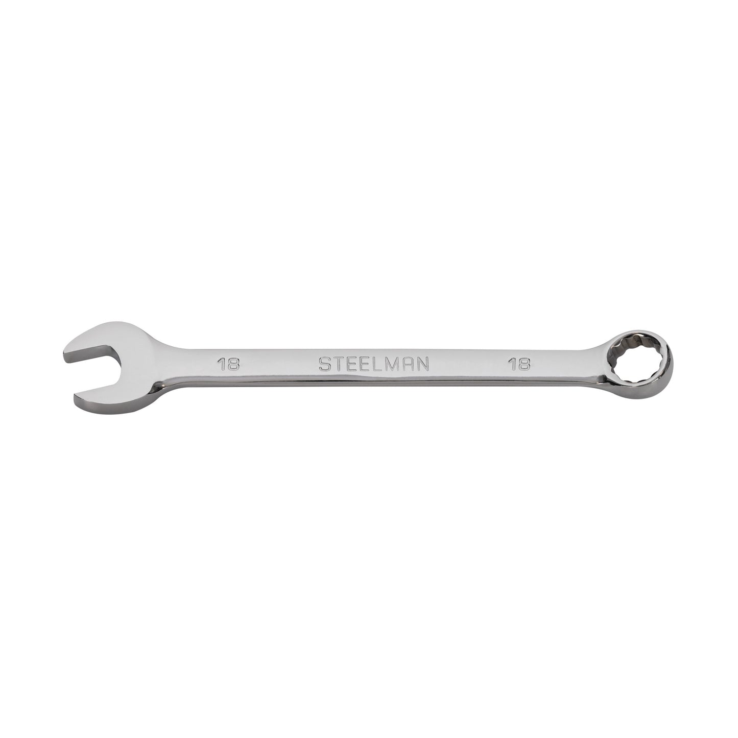 18mm Metric Combination Wrench with 12-Point Box End