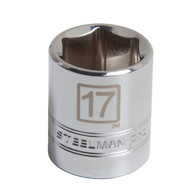 3/8-Inch Drive x 17mm Shallow 6-Point Socket