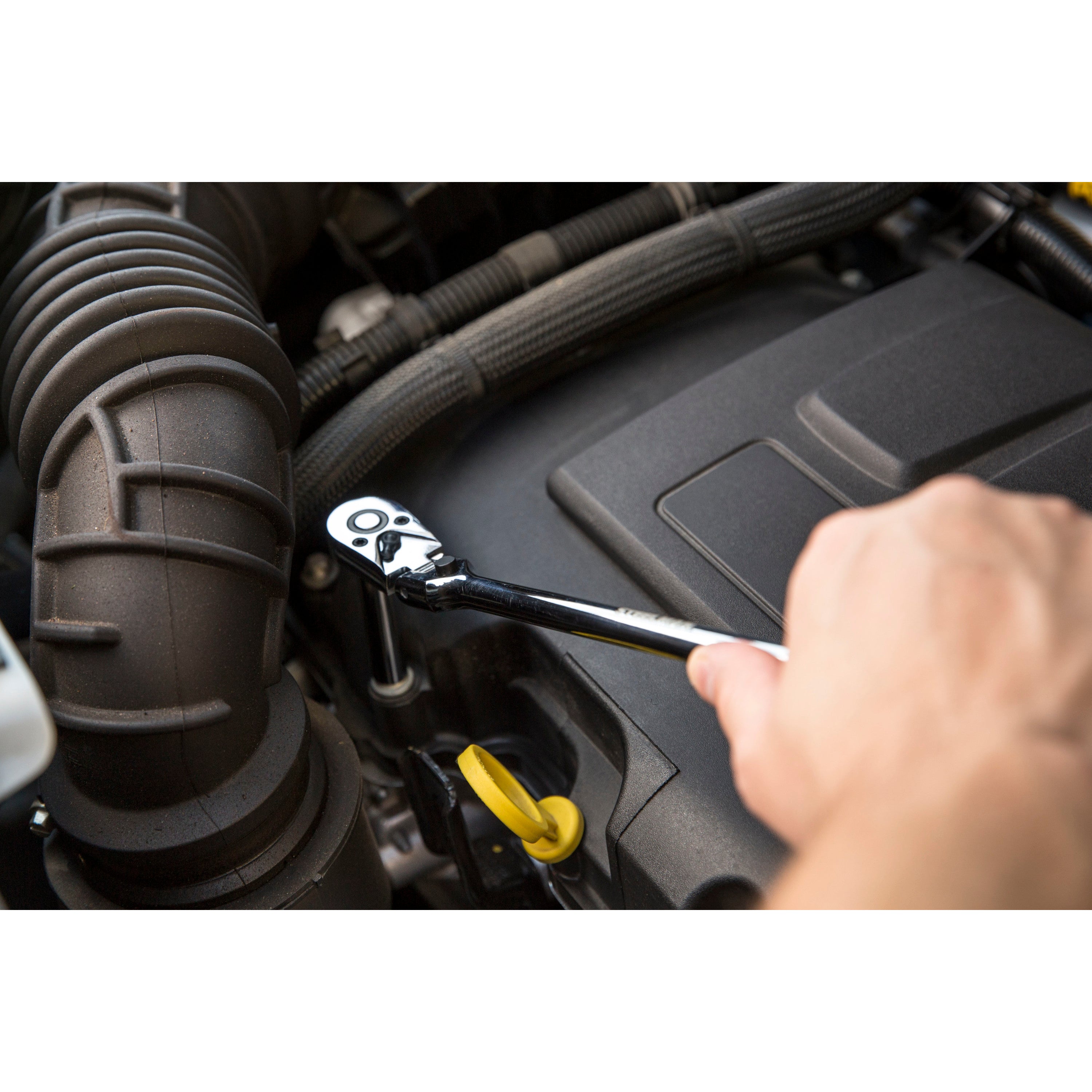 1/4-Inch Drive 72-Tooth 180-Degree Flex-Head Reversible