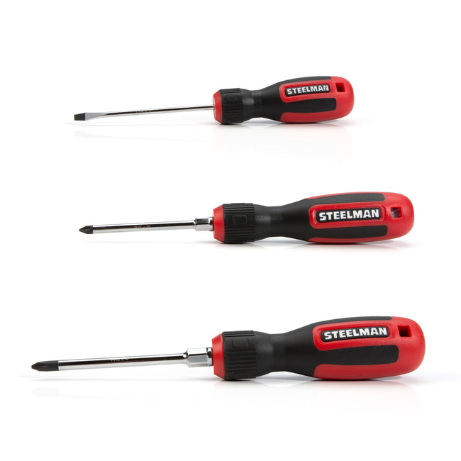 4-Piece Comfort Grip Screwdriver Set