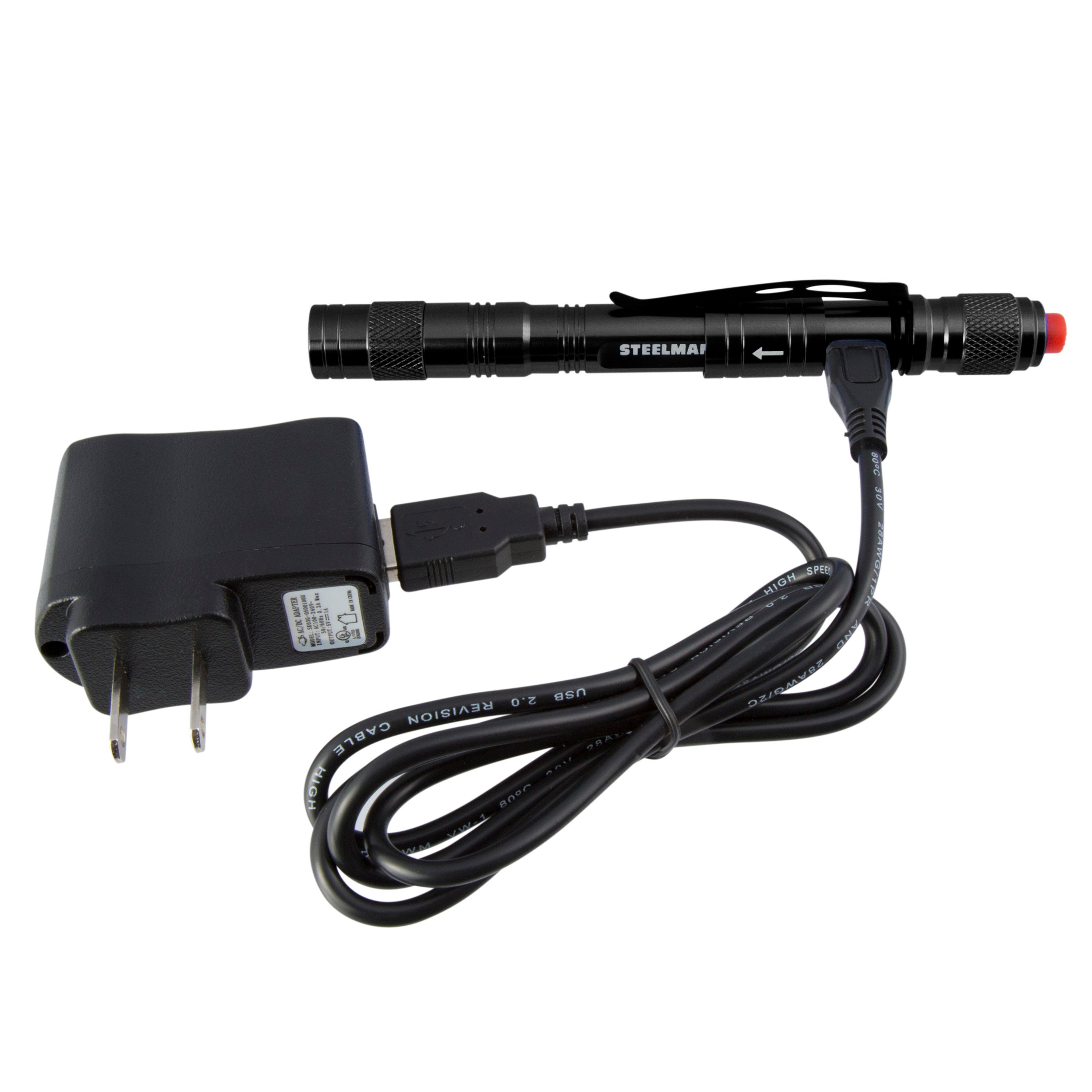 Rechargeable 70 Lumen Pen Light – Steelman Tools
