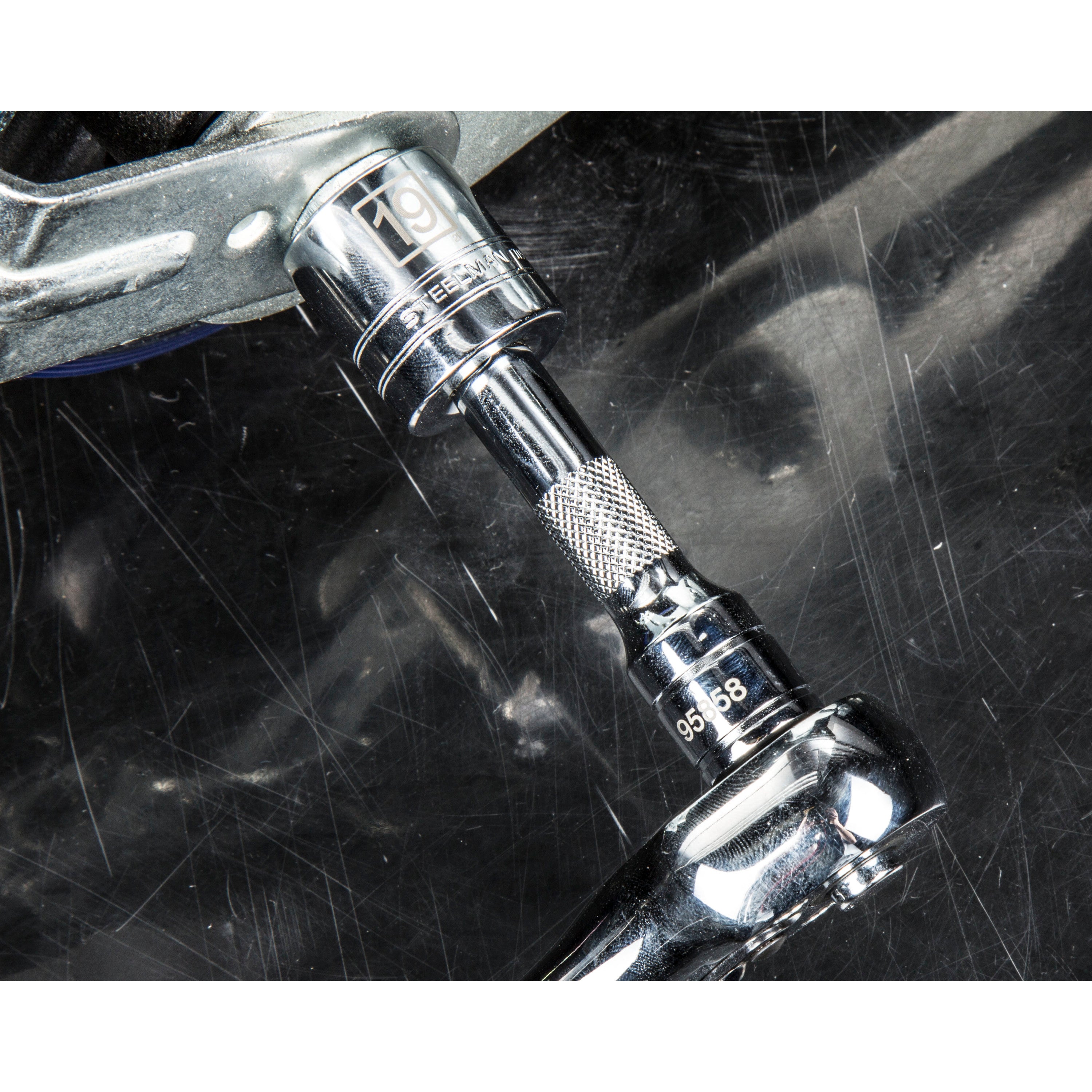 asa39　MBL 44 STEELMAN PRO 99044 10-Piece Swivel Head 3/8-Inch Drive, 9-Inch SAE