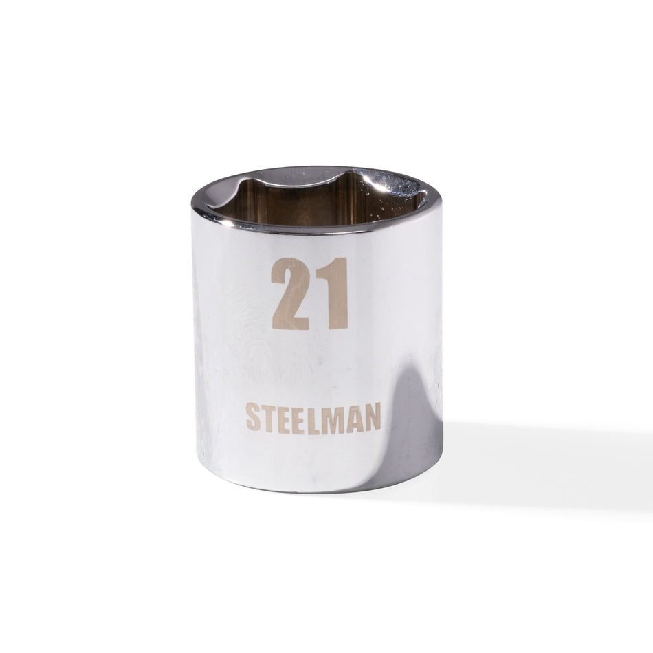3/8-Inch Drive x 21mm 6-Point Socket